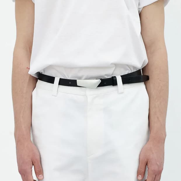애니타임로릭 CALLA ATYPICAL BELT - BLACK