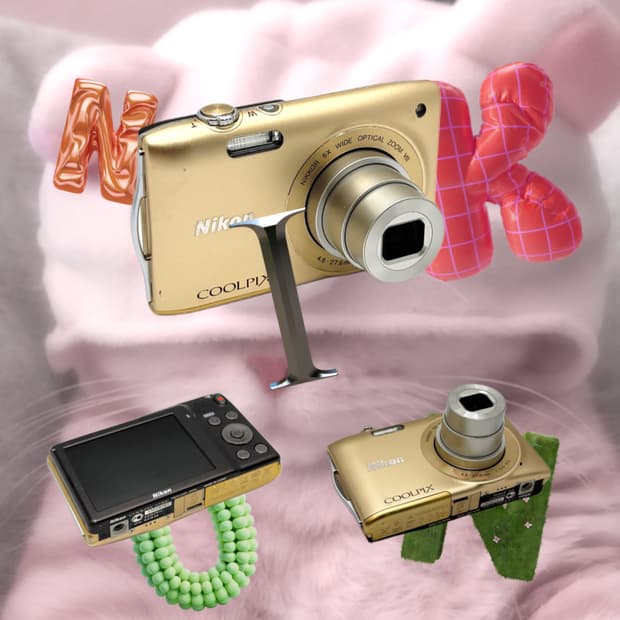 [연예인픽&뽀용!] 니콘 Coolpix S3300 골드 디지털카메라