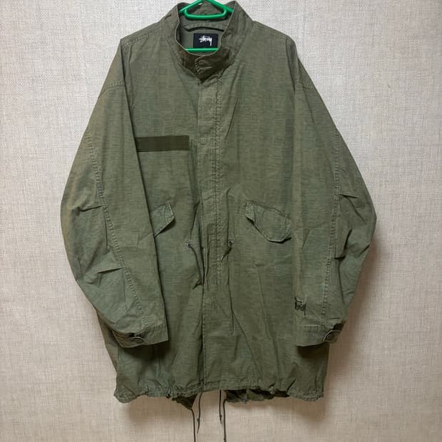 스투시 나이코 피쉬테일 파카 m