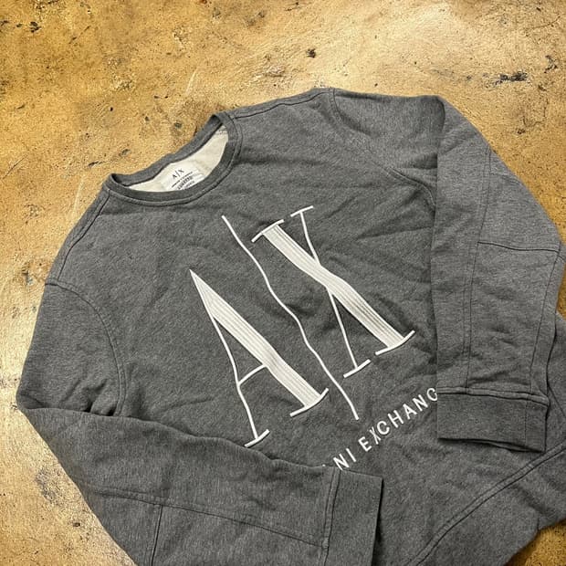 [정품/M] A|X 아르마니 익스체인지 맨투맨 그레이 b16