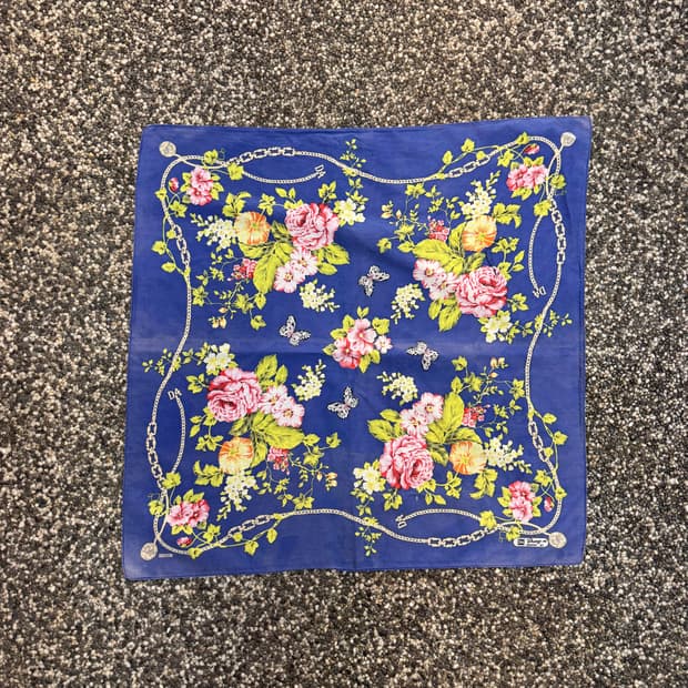 빈티지 플로럴 반다나  