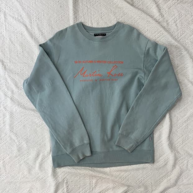 [100] 마틴로즈 기모 맨투맨 스웻셔츠