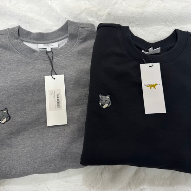 메종 그레이폭스 맨투맨 (( 새상품 ))