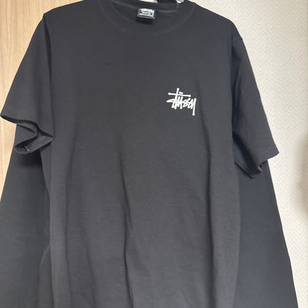 스투시 베이직 반팔티 M