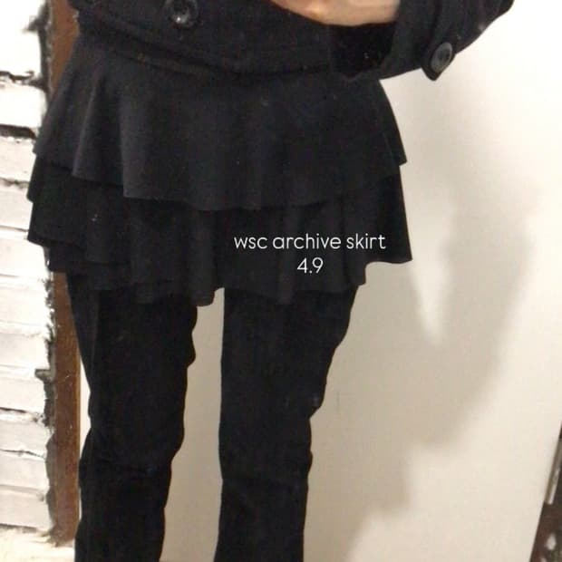 wsc archive diagonal skirt