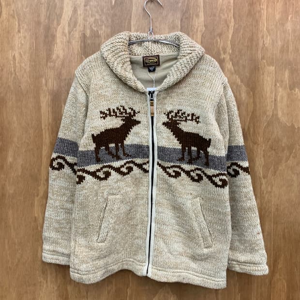 빈티지 헤비울 코위찬