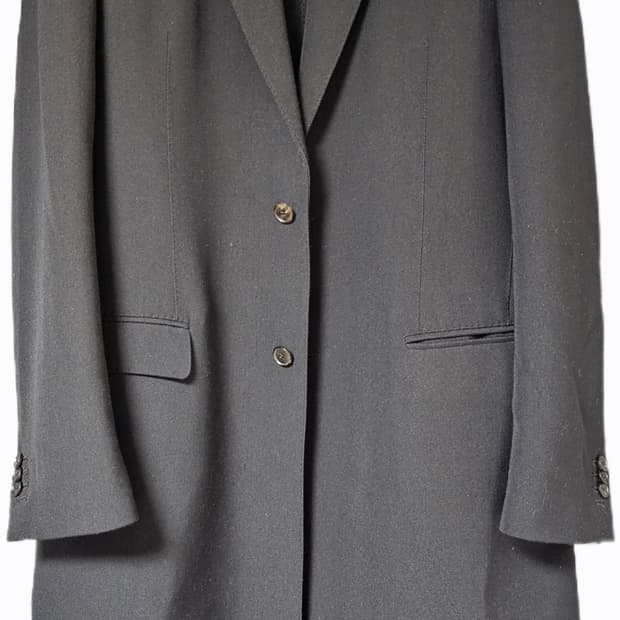 메종마르지엘라 코트 블랙