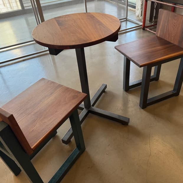 카페 테이블 의자 세트 전시제품