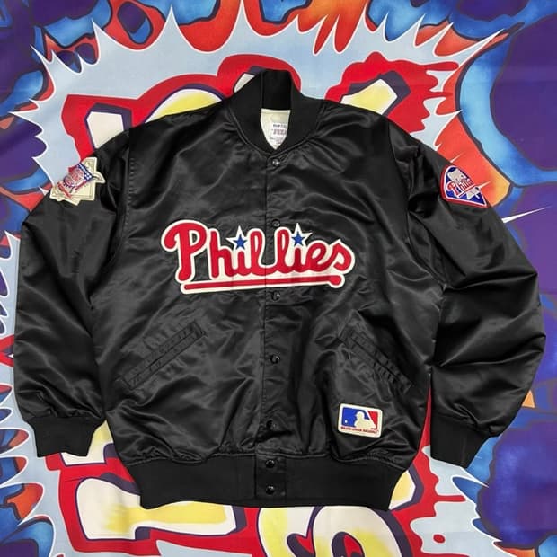 메이드 인 USA 오리지널 필라델피아 필리스 바시티 자켓