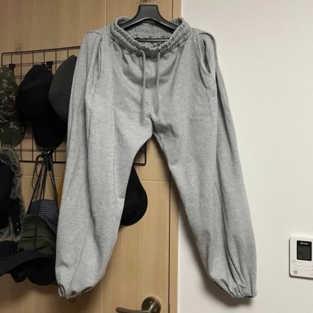 (M)어라이브 사이드핀턱 스트링 조거팬츠