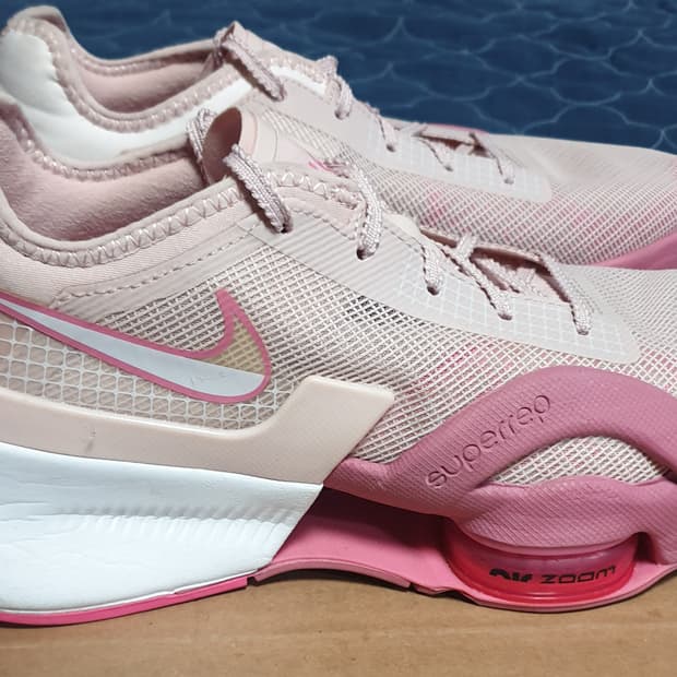 나이키 에어줌 슈퍼랩3 경량매쉬 런닝화 피치 핑크 (245)