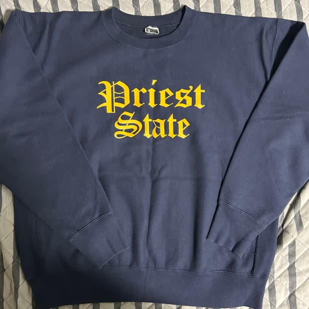 로컬스 온리 맨투맨(스웻 셔츠) 네이비 XL