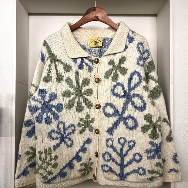 PACHAMAMA LONDON HANDMADE 울가디건 울자켓