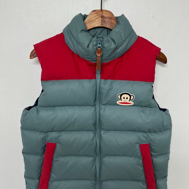 [M] 폴 프랭크 덕다운 조끼 패딩