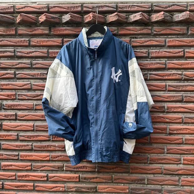 빈티지 00s 스타터 뉴욕 양키즈 바람막이 