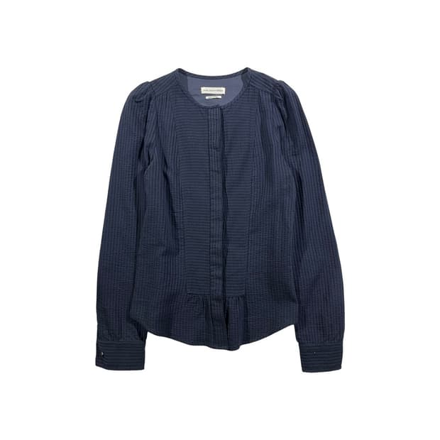 [Isabel Marant] 이자벨마랑 히든버튼 시어서커 블라우스