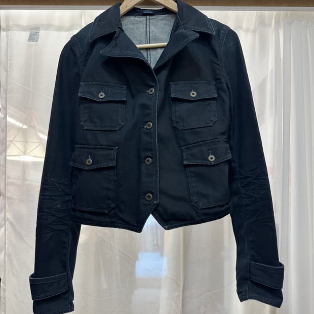 폴로 랄프로렌 블랙 데님자켓
