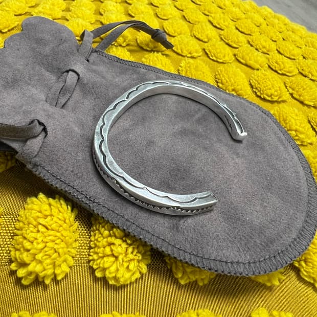 실버 네이티브 나바호 뱅글