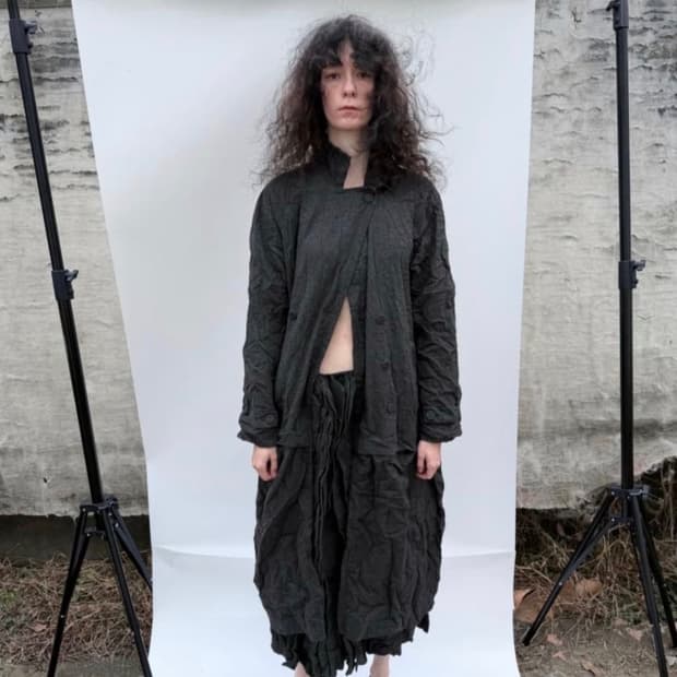 구해요) 애옹쓰 Paper Wool Mid-Layer Coat