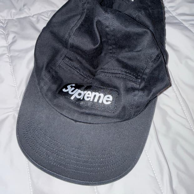 슈프림 캠프캡 블랙