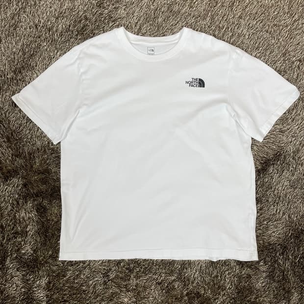 노스페이스 THE NORTH FACE 로고 프린팅 반팔 티셔츠 2XL