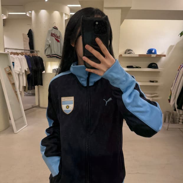  00s 푸마 올드스쿨 아르헨티나 트랙탑 져지 U4