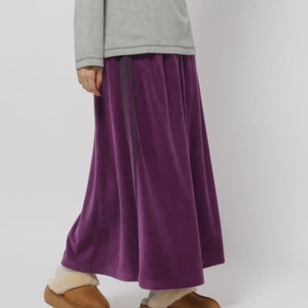 니코엔드 벨벳 스커트