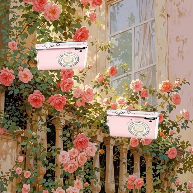 딸기우유&풀박스!) Nikon Coolpix S640 디카 카메라