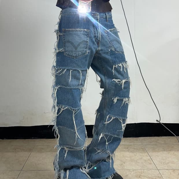 Levis 커스텀 데님 팬츠