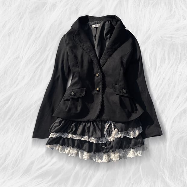 Axes femme horror game girl  jacket엑시즈팜