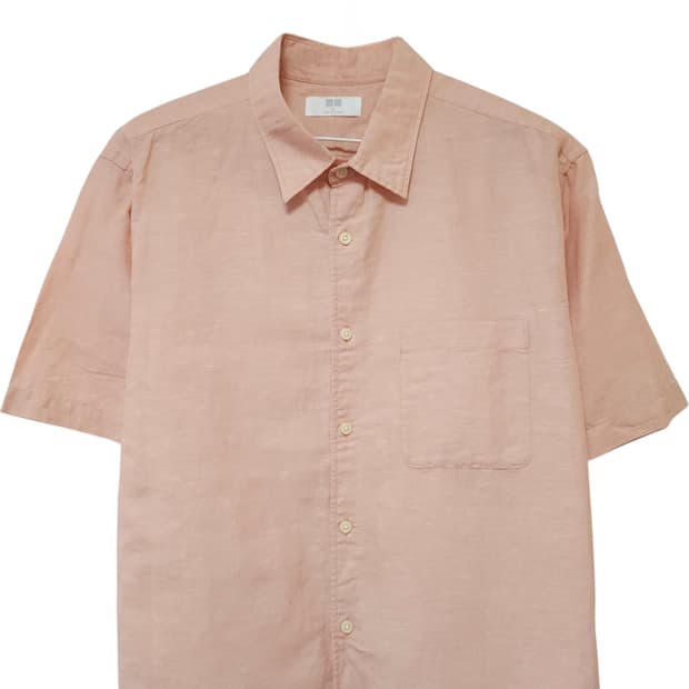 새상품 유니클로 린넨셔츠남방 105 XL