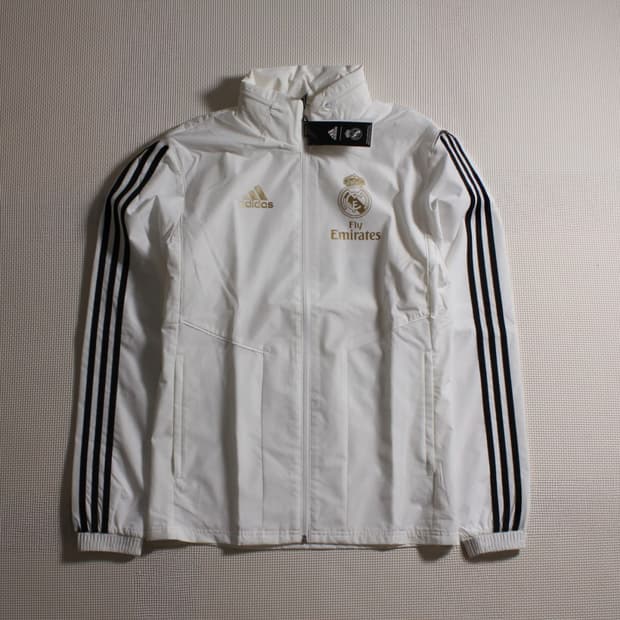 Adidas 레알마드리드 금장 윈드러너 바람막이 새상품