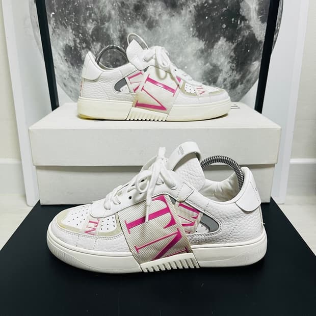 정품 36) 발렌티노 VLTN 밴드 스니커즈 230~235