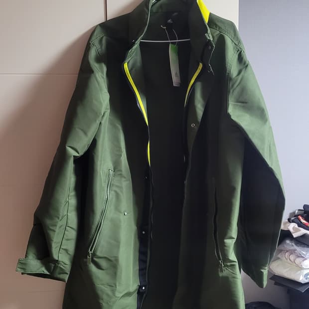 아디다스 야상 바람막이 점퍼 롱코트 필드자켓 정품