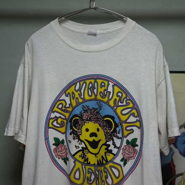 90s Grateful Dead 빈티지 그레이트풀 데드 베어 티셔츠