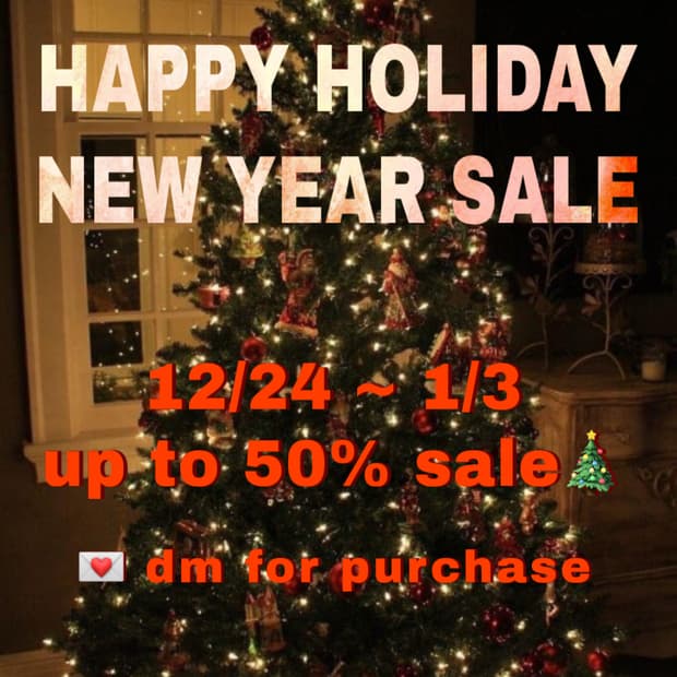 🤍 연말 , 새해맞이 50% 할인 🤍