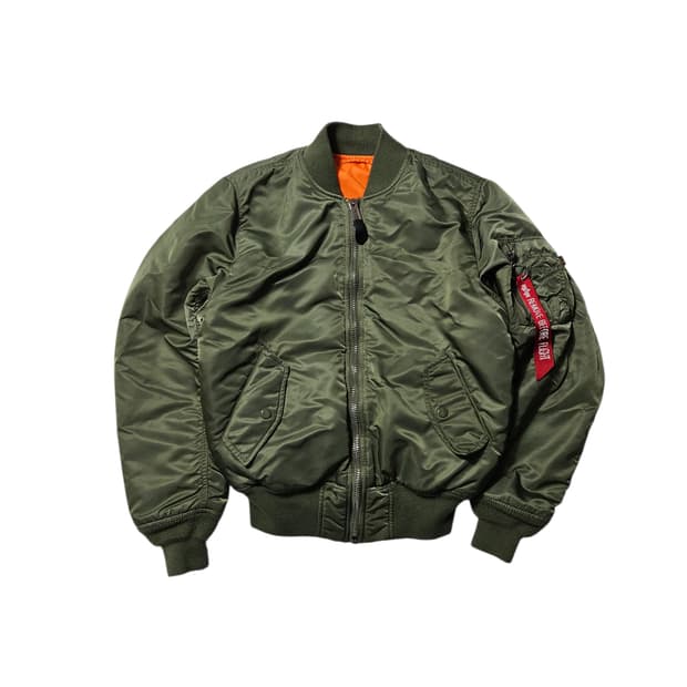 알파인더스트리 Ma-1 플라이트 자켓 항공점퍼 XS