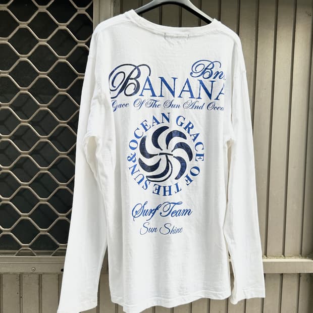 Banana Seven bum gothic lettering sleeve