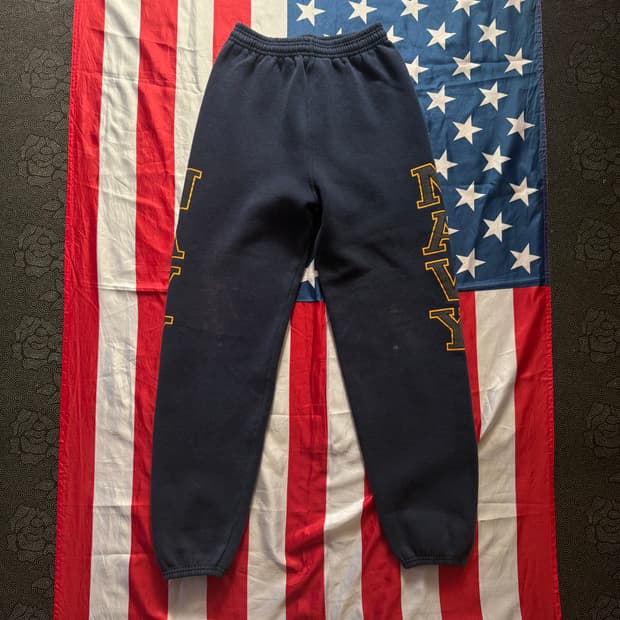 [military] 밀리터리 미 해군  navy 스웻팬츠 -6