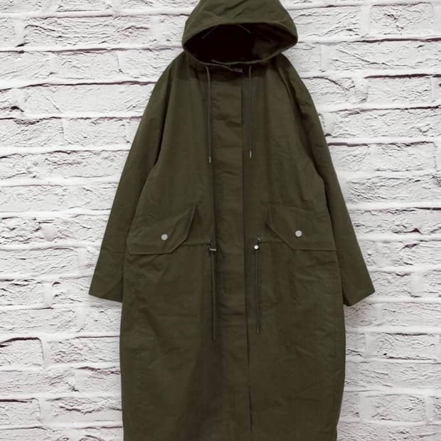 cos 코스 모즈코트 피쉬테일 카키