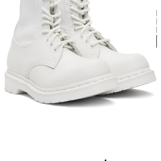 마르지엘라 x 닥터마틴 부츠 42사이즈