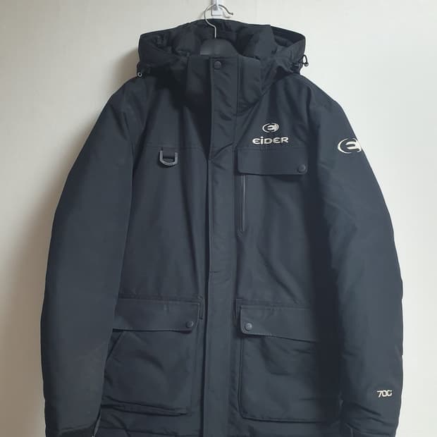 아이더 17581 덕다운 패딩 블랙 100(L) 🖤❄️