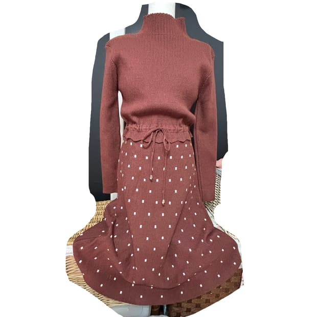 새제품ㅡ 허리스트링끈 원피스/55