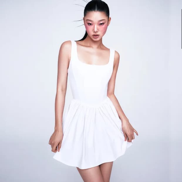 YOUHEE BASIC CORSET DRESS