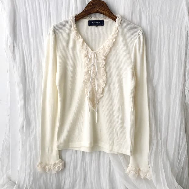 frill long sleeve
