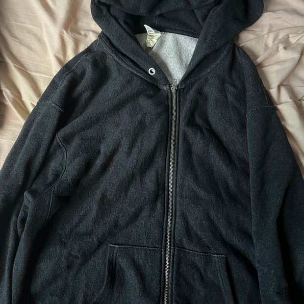 카키스 24fw 후드집업 black L