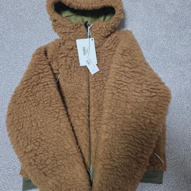 로아 헤비 후리스 브라운 XL