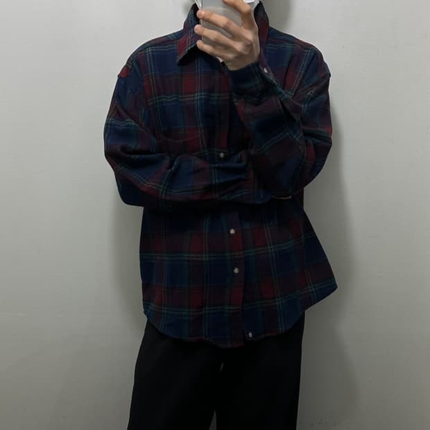 펜들턴 헤비 타탄체크셔츠