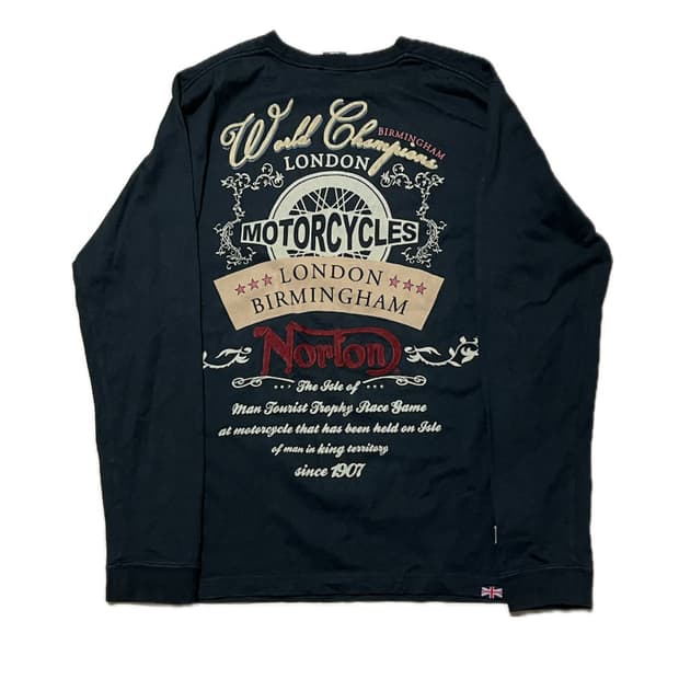 노턴 모터사이클 롱슬리브