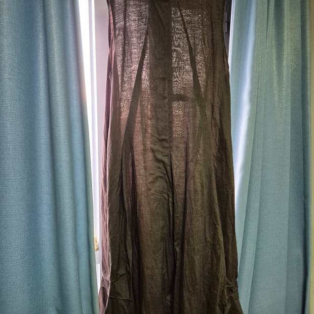 린넨 롱 원피스